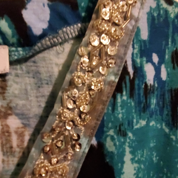 Cruise Wear & Co. Blouse With Beaded Embellishment - Picture 5 of 8